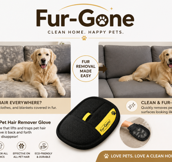 Fur Gone before and after use